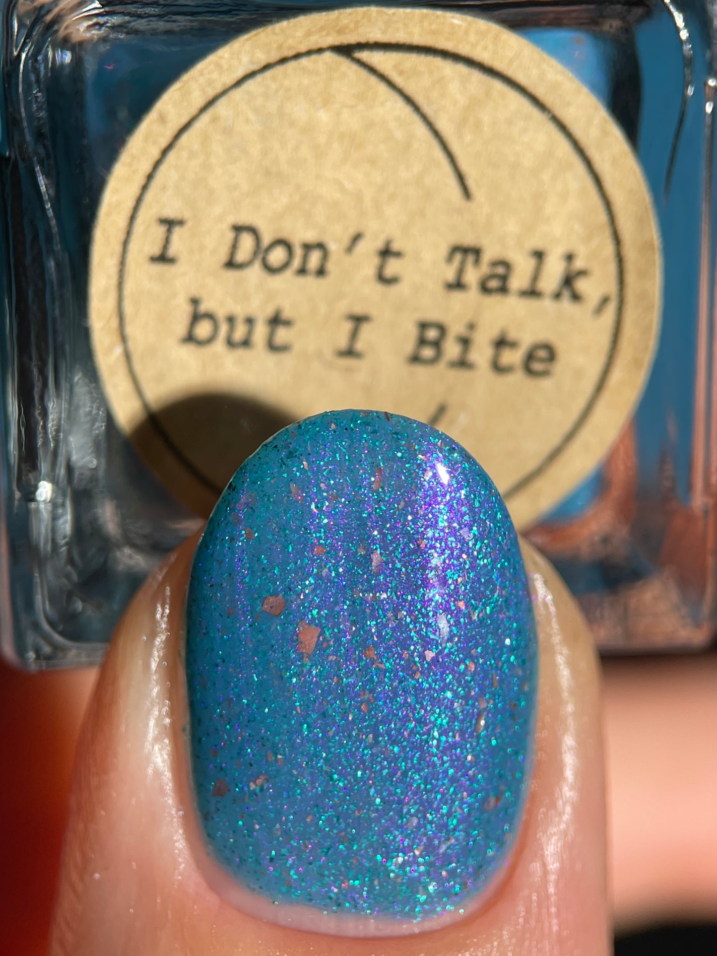 I Don't Talk but I Bite