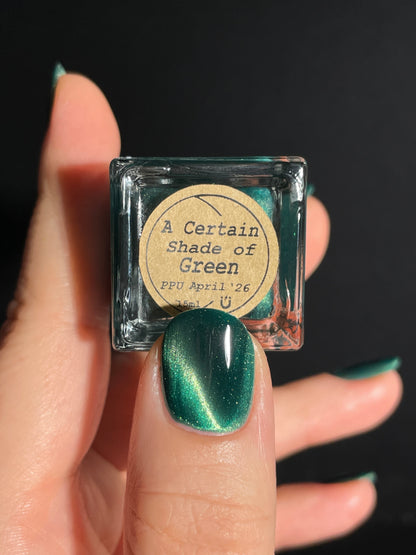 A Certain Shade of Green